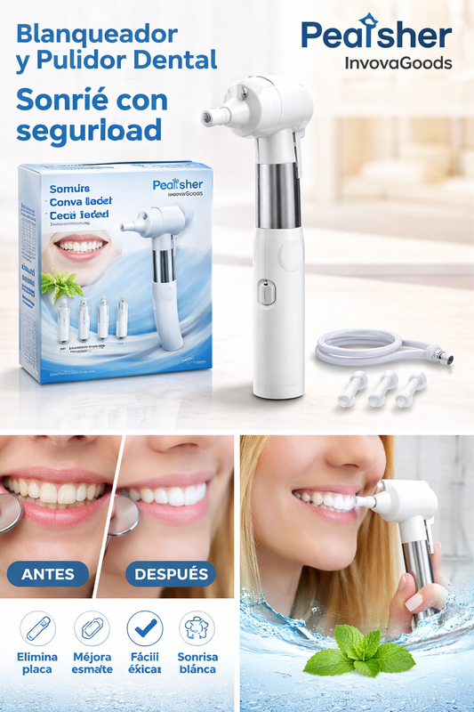 Blanqueador y Pulidor Dental Pearlsher InnovaGoods