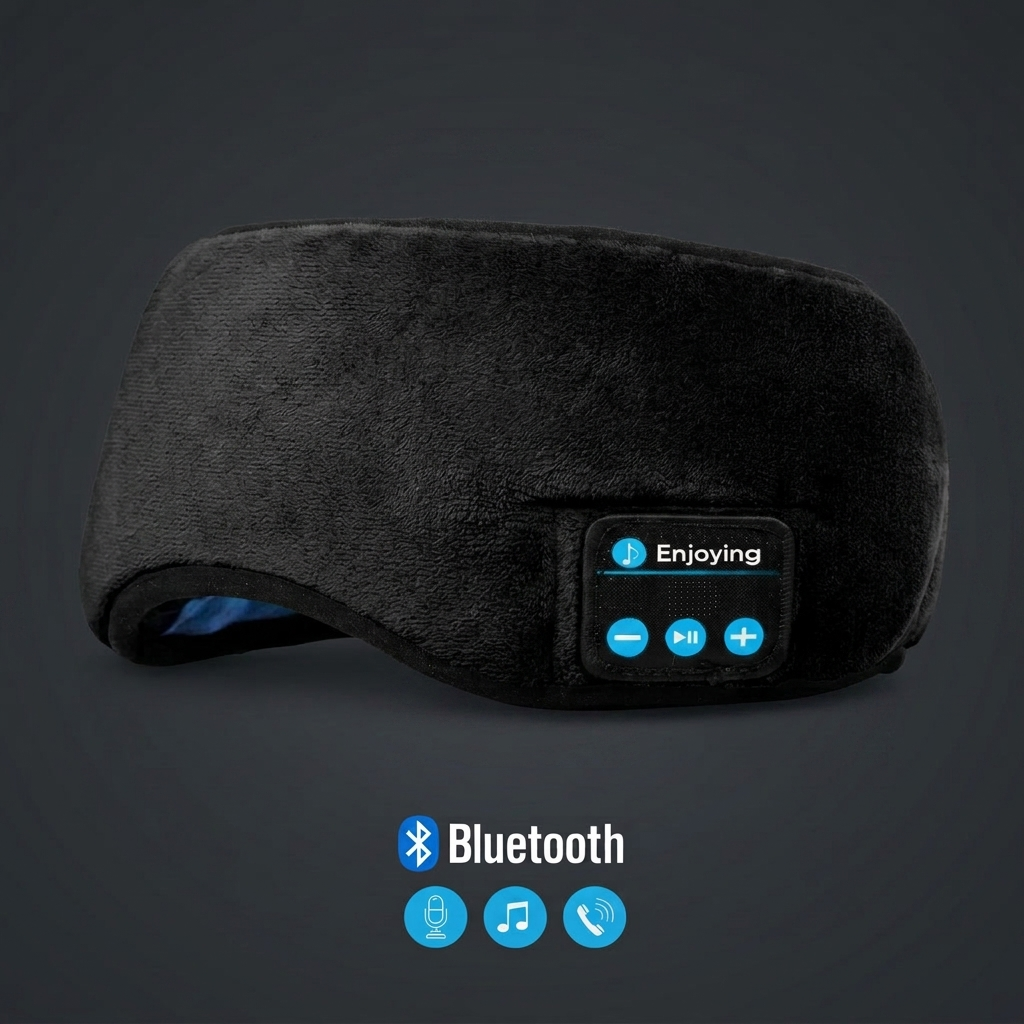 Antifaz con auriculares bluetooth