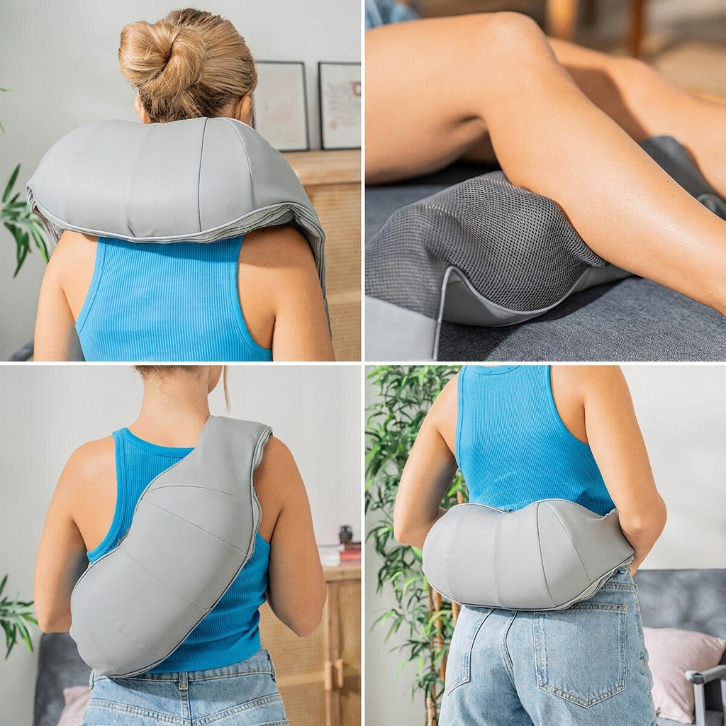 Masajeador Shiatsu Recargable Pro Massatsu