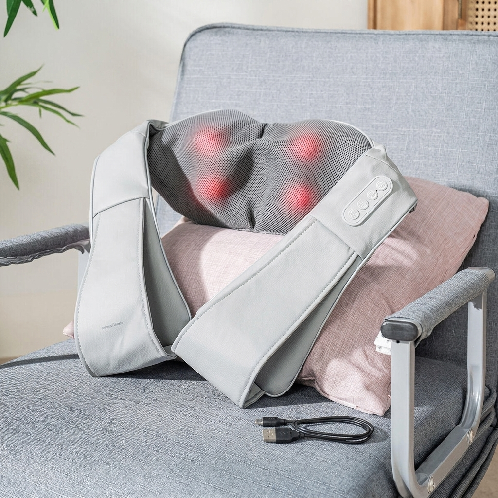 Masajeador Shiatsu Recargable Pro Massatsu