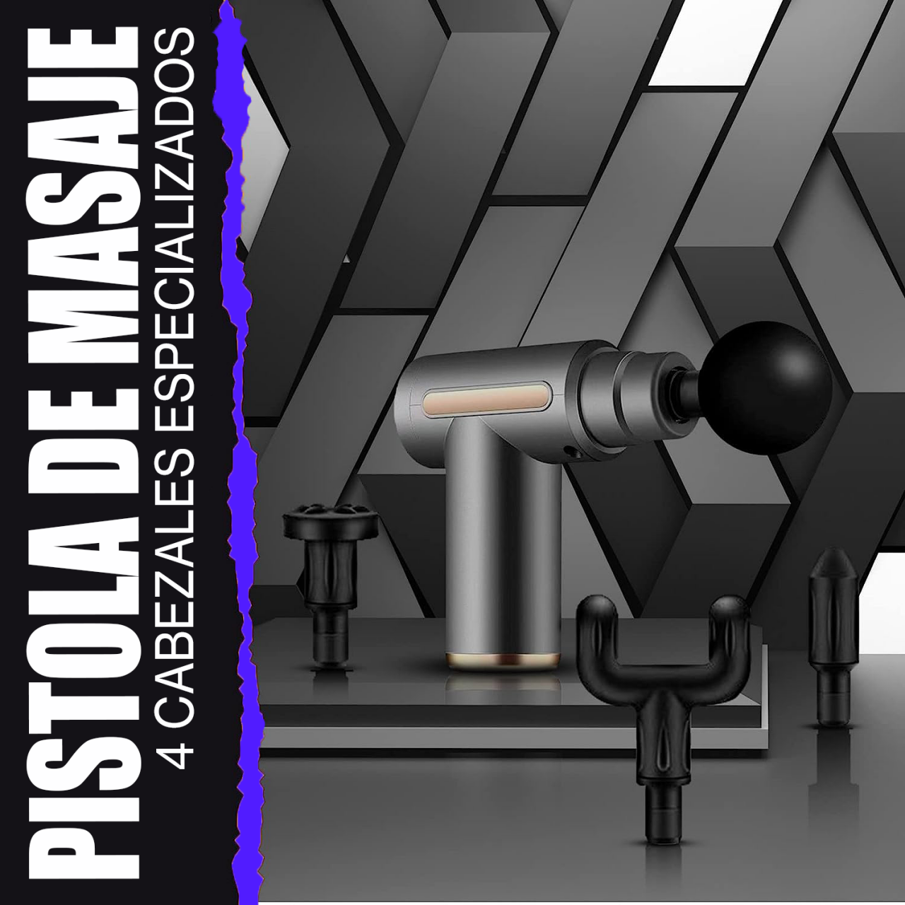 Pistola de masajes